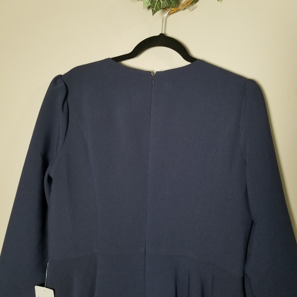 Gal Meets Glam Blue Celeste Plus Size Mini Dress - Picture 9 of 15